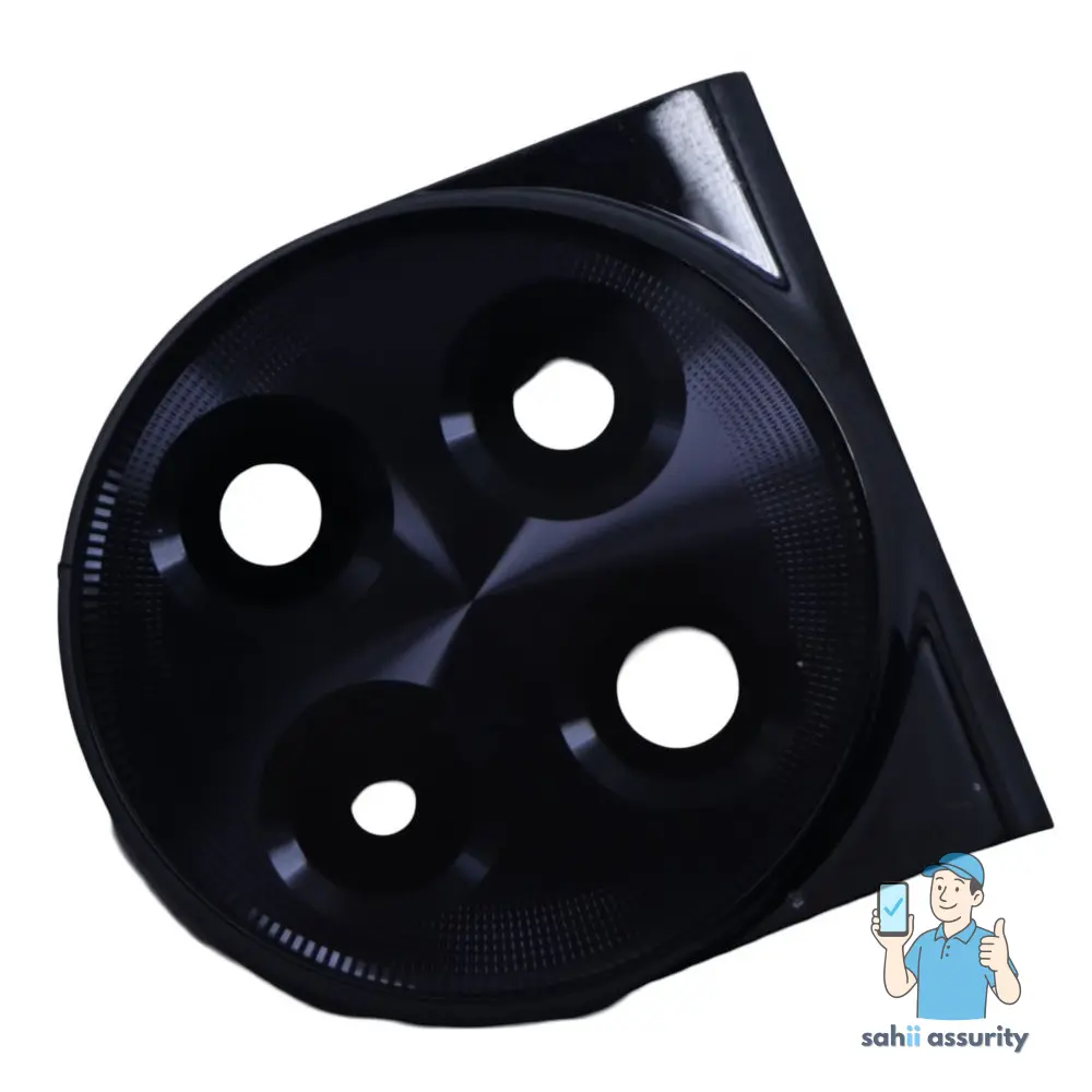 Camera Lens Glass with Frame for OnePlus 11R Black